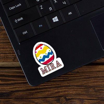 Easter Egg Sticker Mira Laptop Image