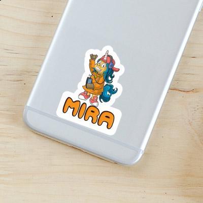 Licorne hip-hop Autocollant Mira Notebook Image