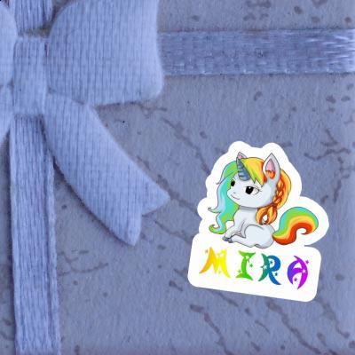 Mira Sticker Unicorn Notebook Image