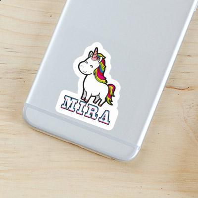 Sticker Unicorn Mira Notebook Image