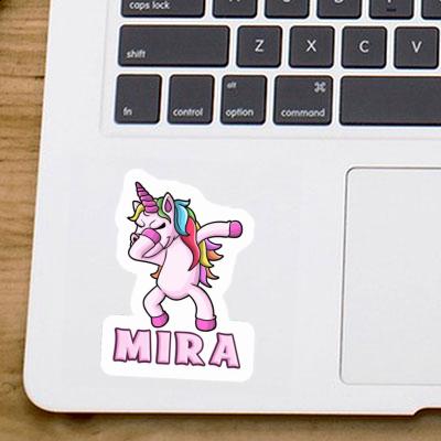 Einhorn Aufkleber Mira Laptop Image