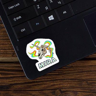 Mira Sticker Skull Laptop Image