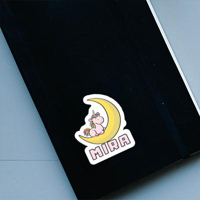 Sticker Unicorn Mira Notebook Image