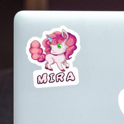 Sticker Mira Unicorn Notebook Image