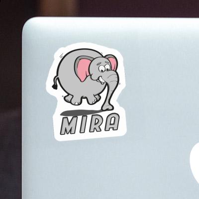 Mira Sticker Elephant Notebook Image