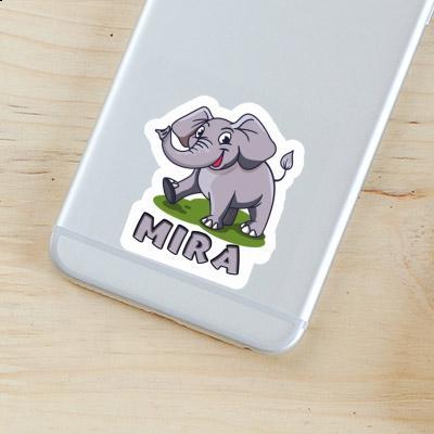 Sticker Mira Elephant Notebook Image