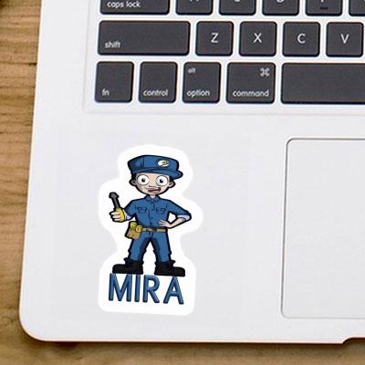 Electrician Sticker Mira Laptop Image