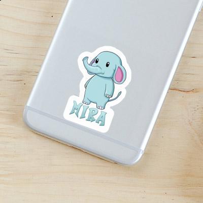 Sticker Elephant Mira Gift package Image