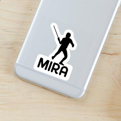 Sticker Fencer Mira Notebook Image