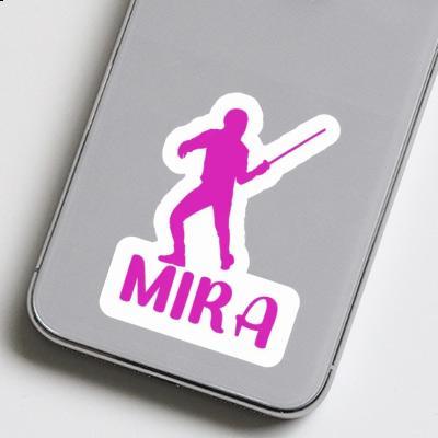 Mira Sticker Fencer Image