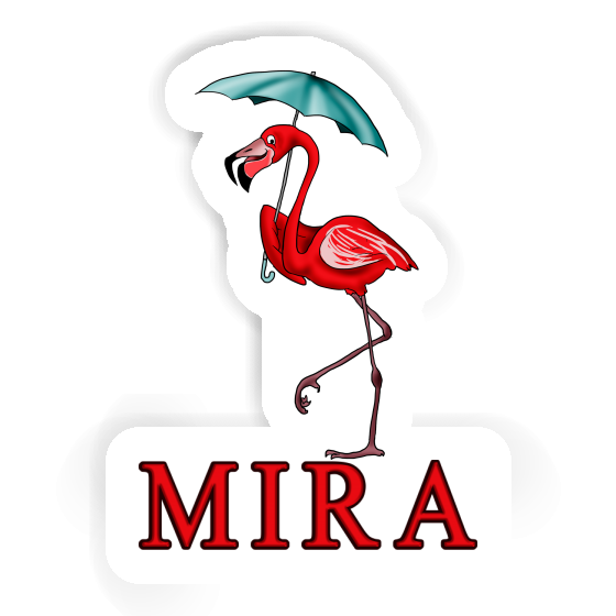 Sticker Mira Flamingo Gift package Image