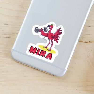 Sticker Mira Weight Lifter Image