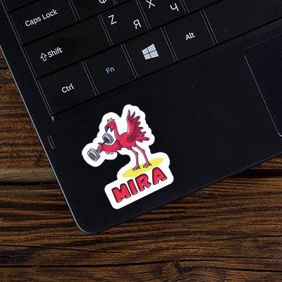 Sticker Mira Flamingo Gift package Image