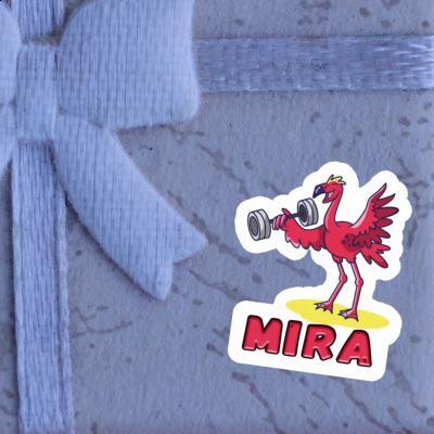 Sticker Mira Weight Lifter Image