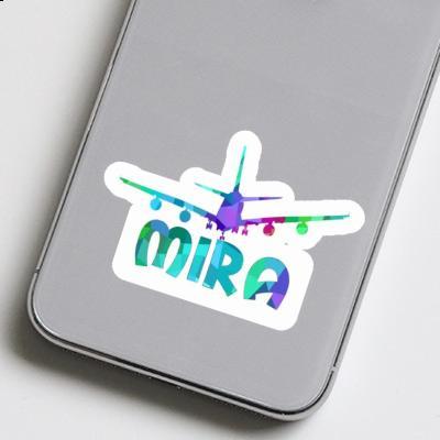 Sticker Airplane Mira Gift package Image