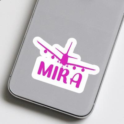 Sticker Airplane Mira Gift package Image