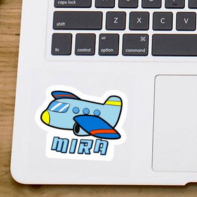 Airplane Sticker Mira Image