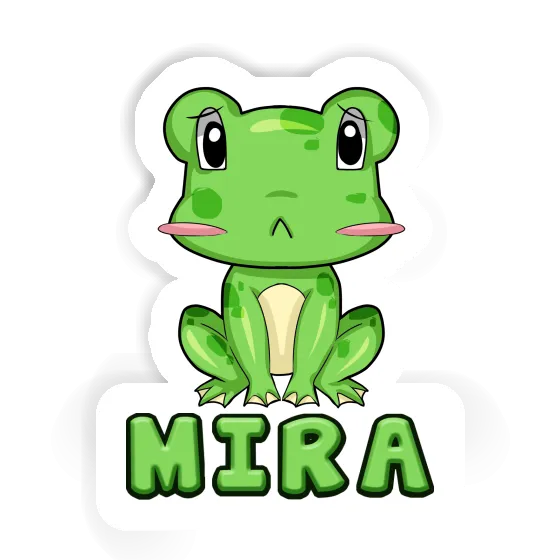 Sticker Frog Mira Image