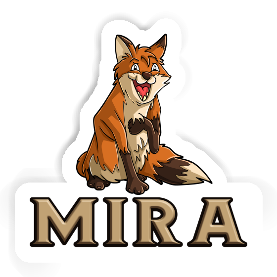 Mira Sticker Fox Notebook Image