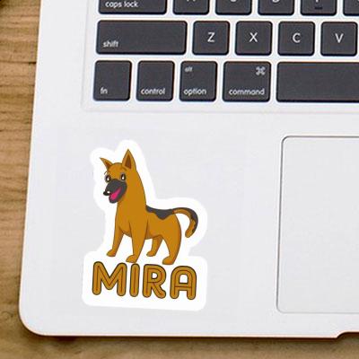 Mira Sticker Sheperd Dog Laptop Image