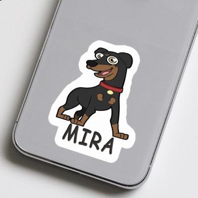 Mira Autocollant Pinscher Notebook Image