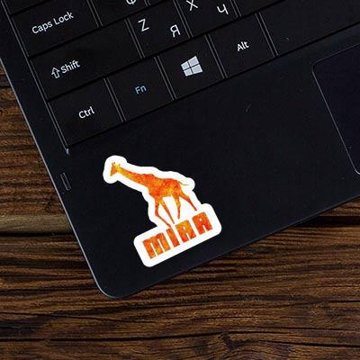 Sticker Mira Giraffe Laptop Image