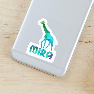 Autocollant Girafe Mira Notebook Image