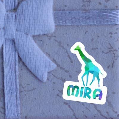 Aufkleber Giraffe Mira Gift package Image