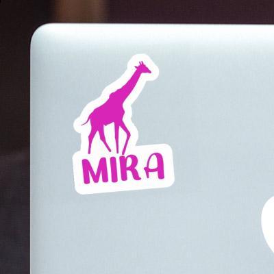 Sticker Mira Giraffe Laptop Image