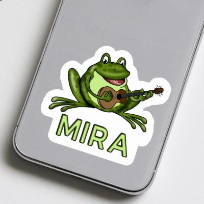 Sticker Mira Gitarrenfrosch Laptop Image