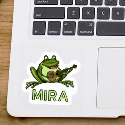 Sticker Mira Gitarrenfrosch Image