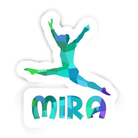 Sticker Mira Gymnast Notebook Image