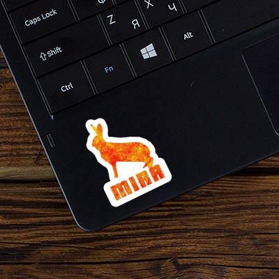 Sticker Rabbit Mira Laptop Image