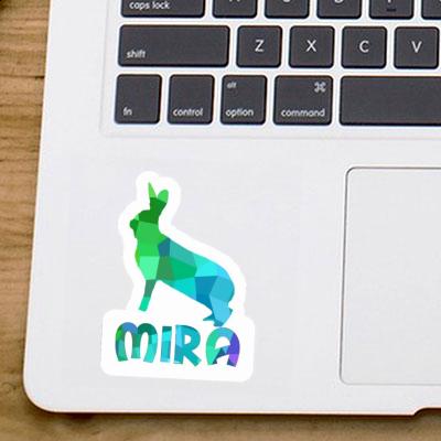 Rabbit Sticker Mira Laptop Image