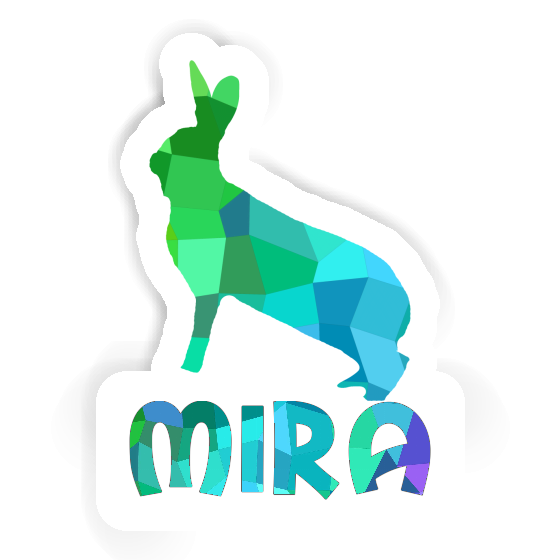 Rabbit Sticker Mira Laptop Image