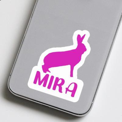 Mira Sticker Rabbit Laptop Image