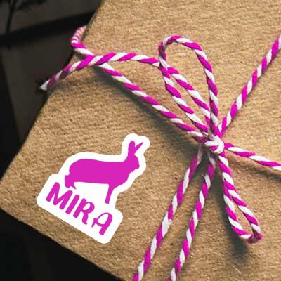 Aufkleber Mira Hase Gift package Image