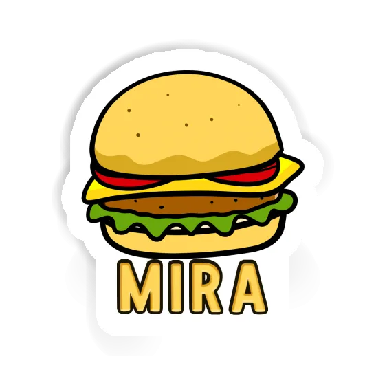 Sticker Mira Hamburger Gift package Image