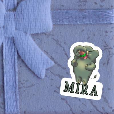 Aufkleber Mira Elefant Gift package Image