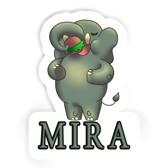 Aufkleber Mira Elefant Image