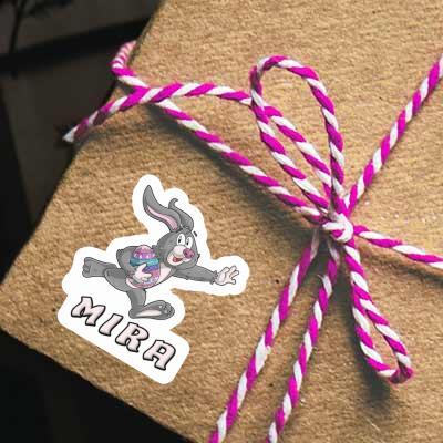 Lapin de rugby Autocollant Mira Gift package Image