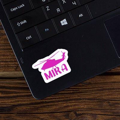 Mira Sticker Helicopter Notebook Image