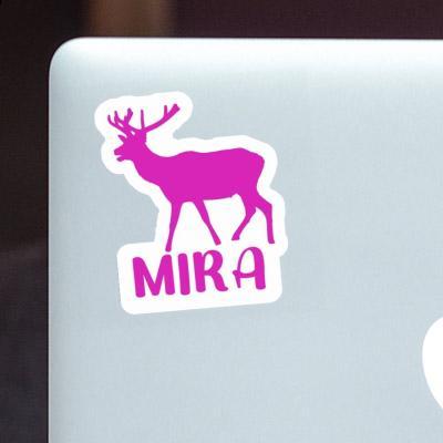 Mira Autocollant Cerf Notebook Image