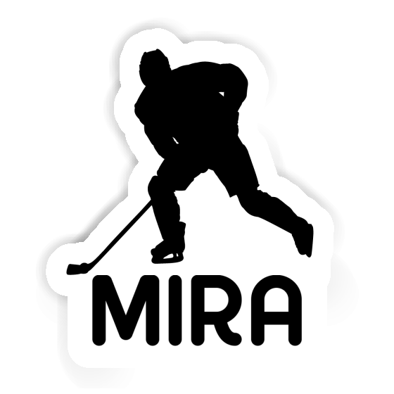 Sticker Eishockeyspieler Mira Gift package Image