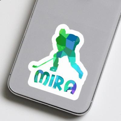 Eishockeyspieler Aufkleber Mira Laptop Image