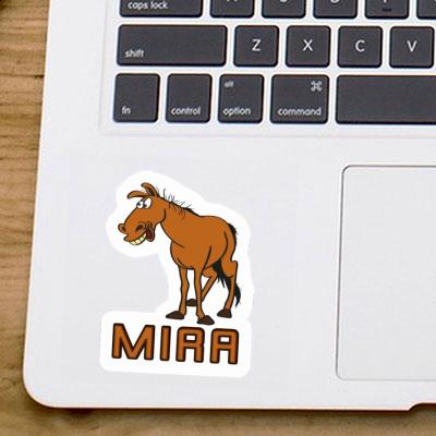 Mira Sticker Horse Laptop Image