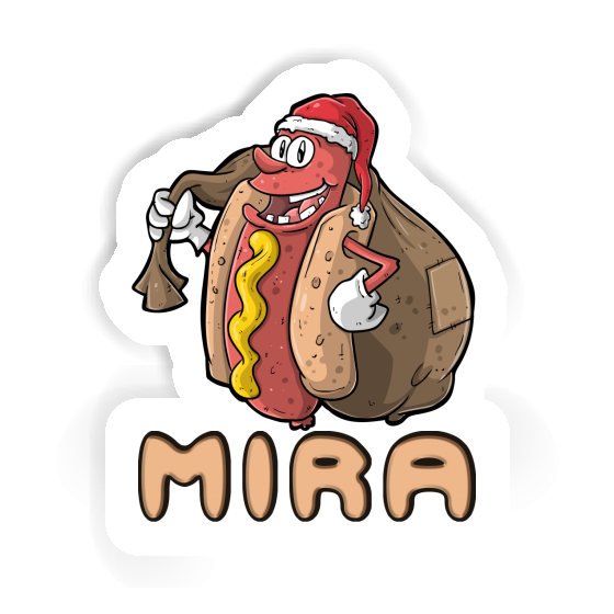 Mira Autocollant Hot-Dog Image