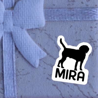 Sticker Hund Mira Notebook Image