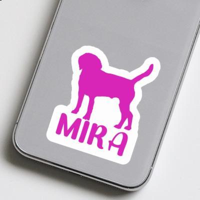 Hund Sticker Mira Notebook Image