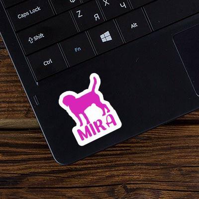 Hund Sticker Mira Laptop Image